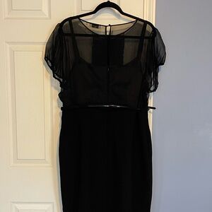 Calvin Klein black cocktail dress size 16